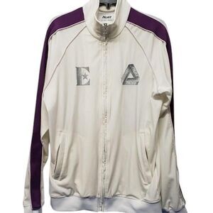 Palace x Rare Palace x Elton John Velour Track Jacket size Medium NWOT